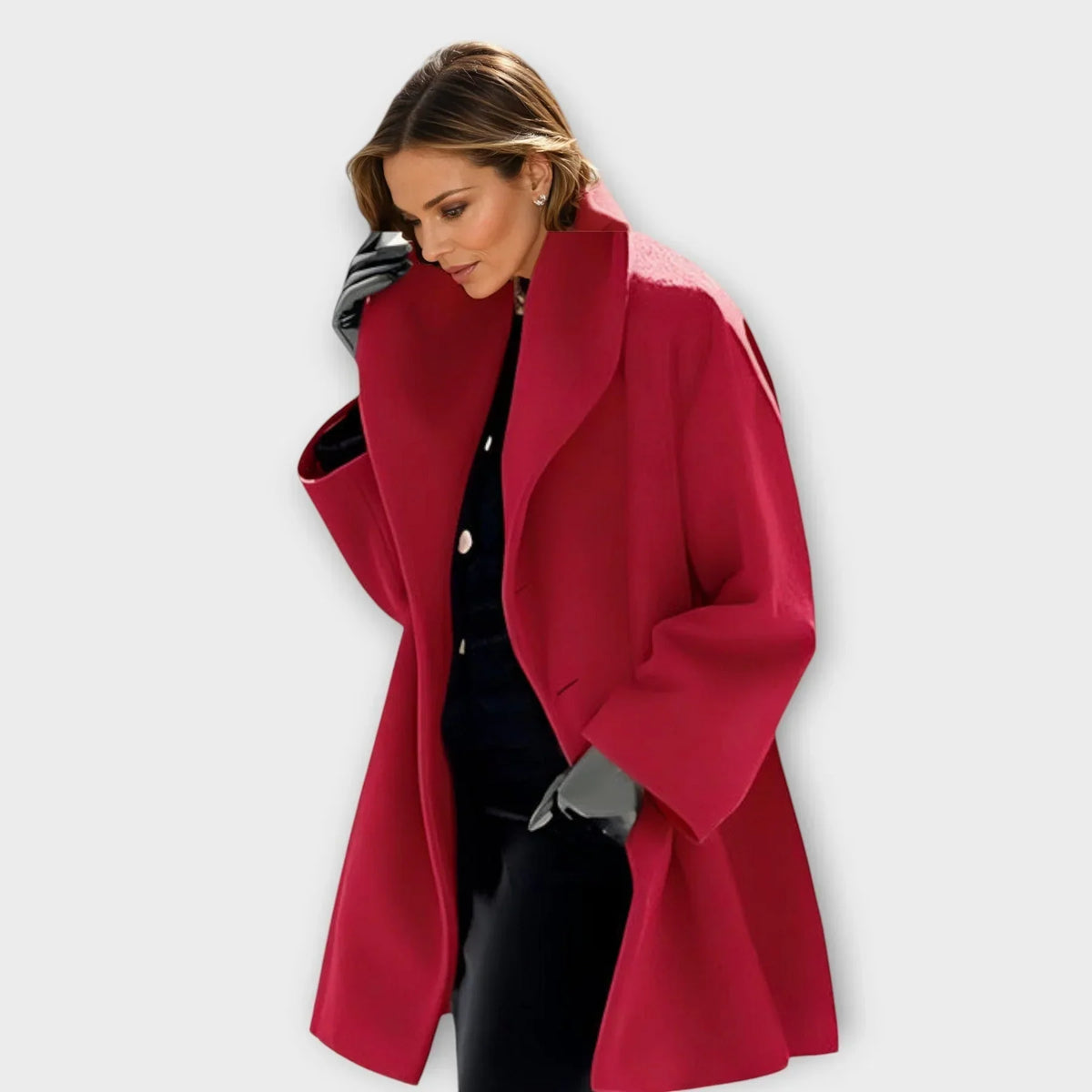 Sofia | Manteau élégant en laine pour l'automne et l'hiver