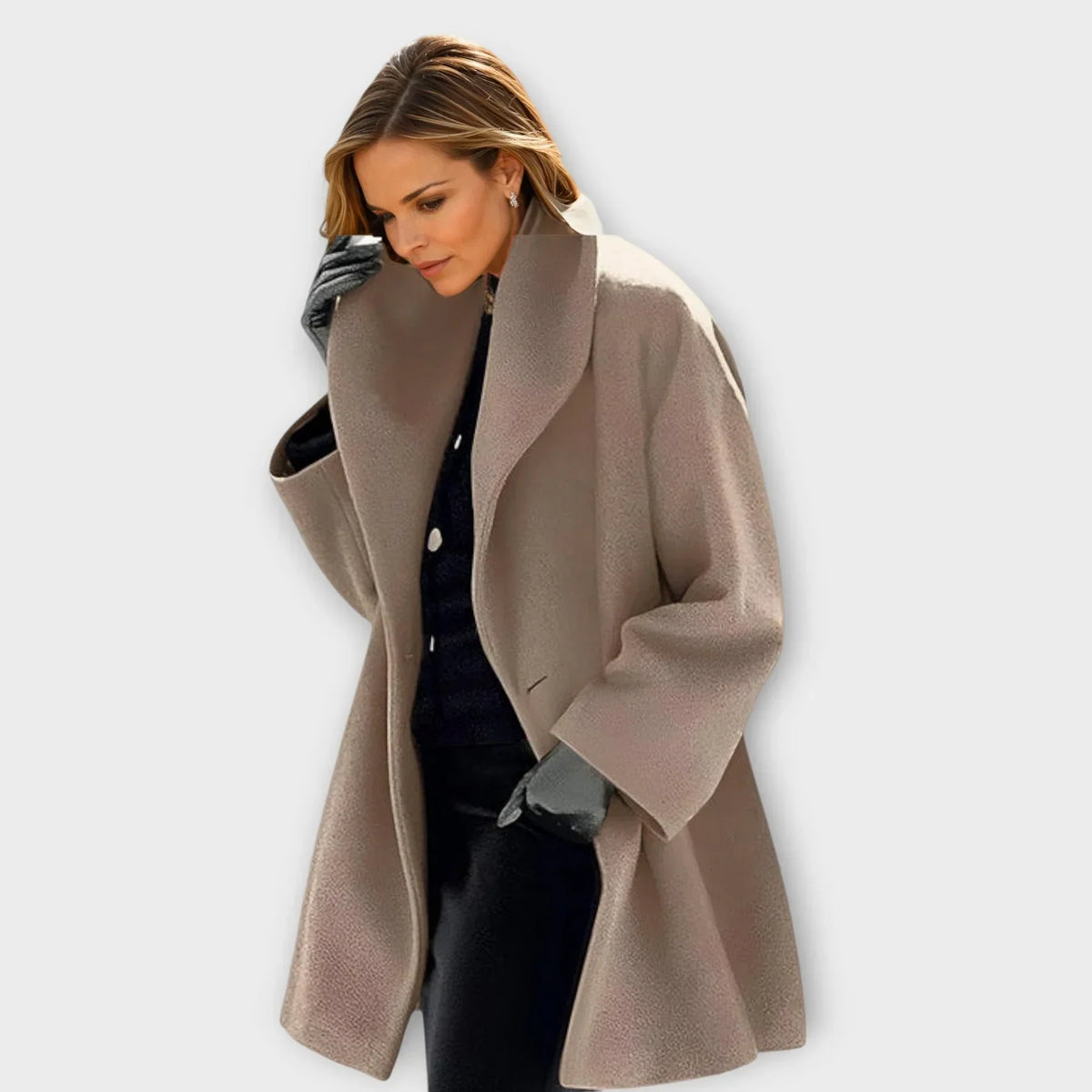 Sofia | Manteau élégant en laine pour l'automne et l'hiver