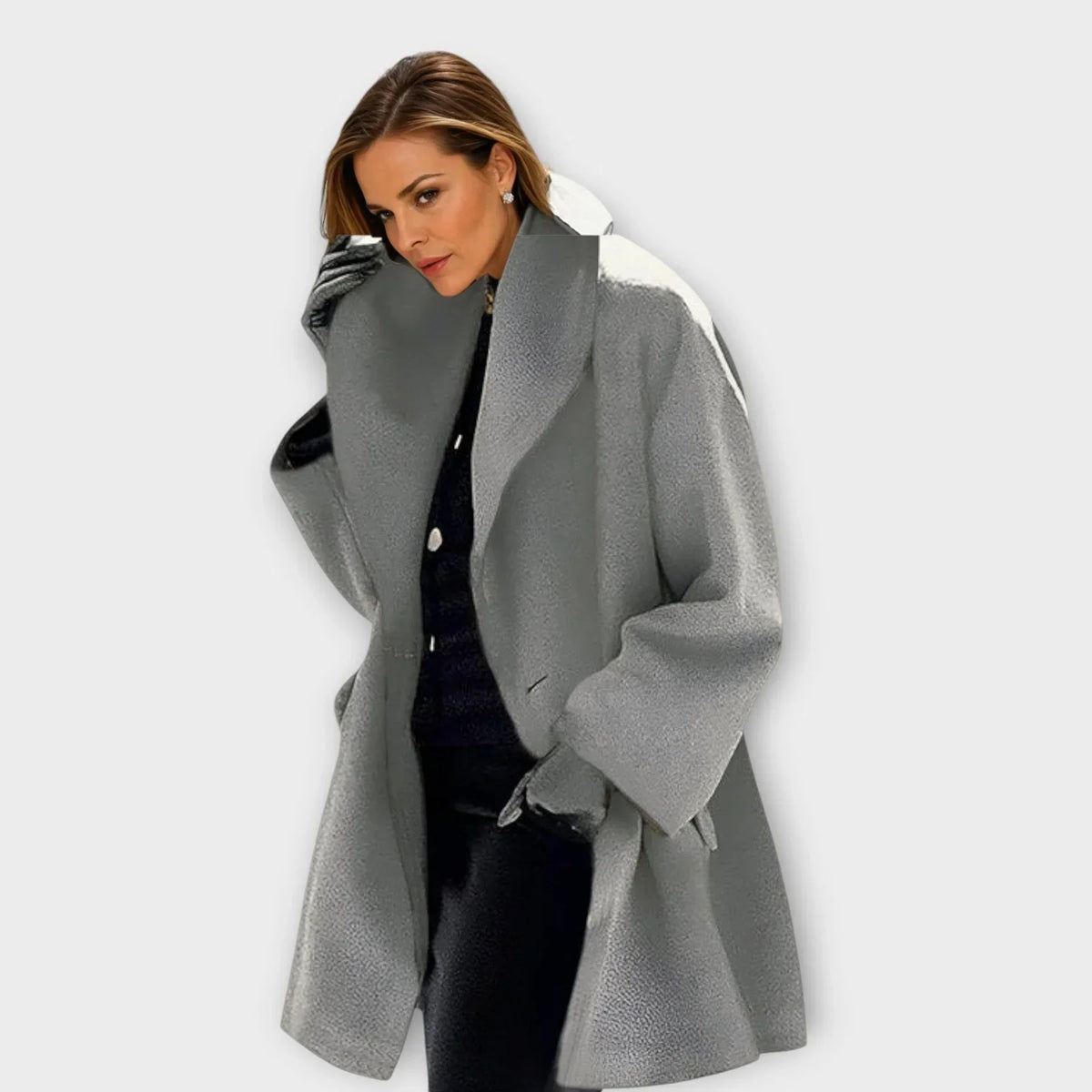 Sofia | Manteau élégant en laine pour l'automne et l'hiver