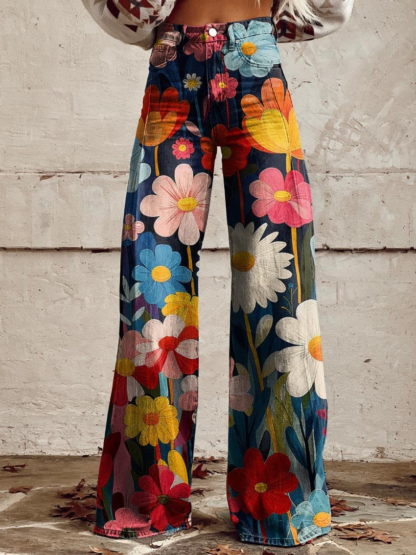 DELAUNAY | Jean Large Fleuri Bohème