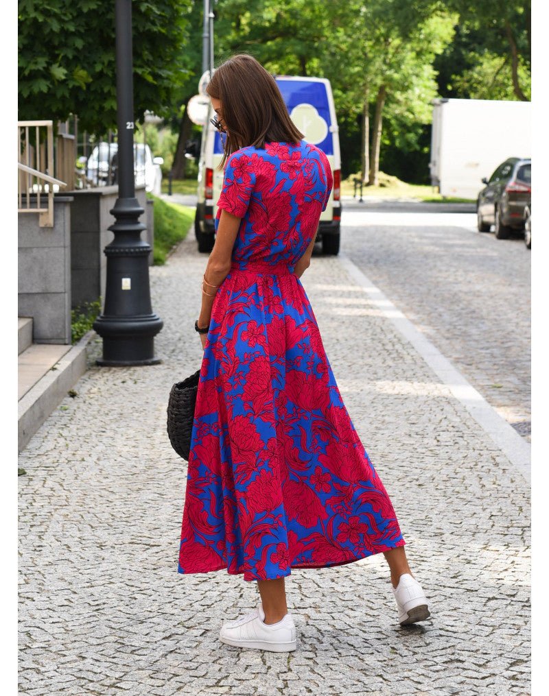 DELAUNAY | Robe Fleurie de Sophistication