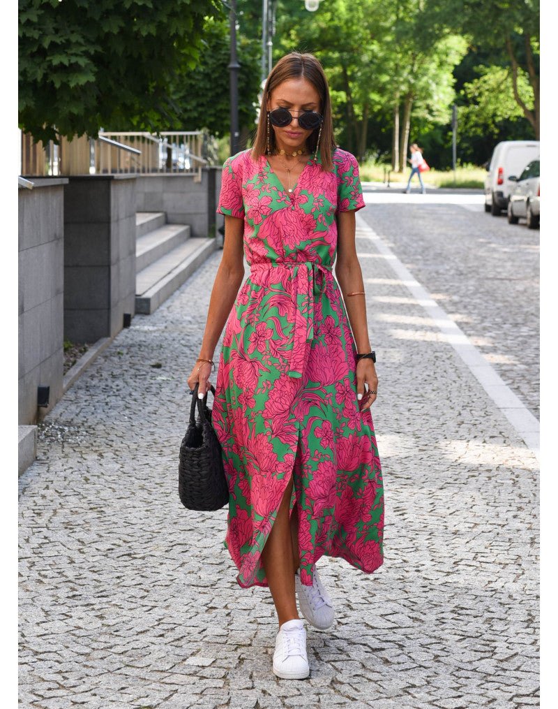 DELAUNAY | Robe Fleurie de Sophistication