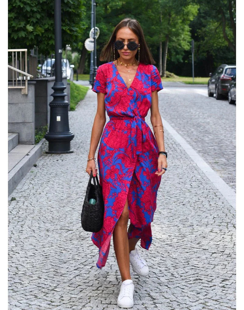 DELAUNAY | Robe Fleurie de Sophistication