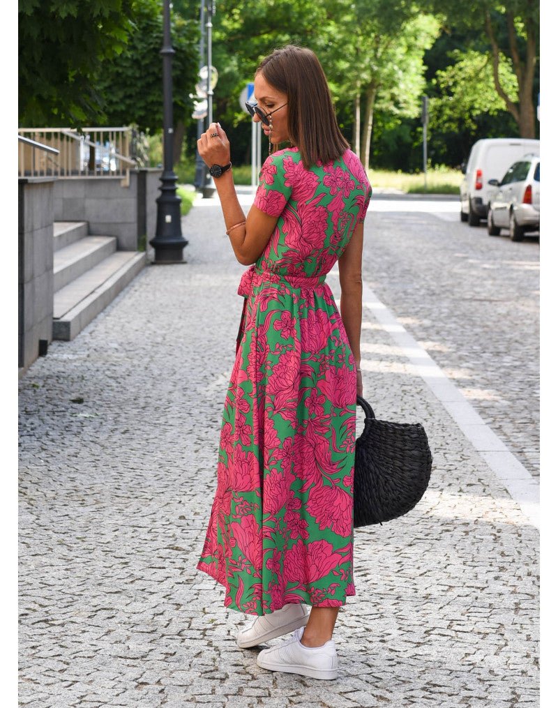 DELAUNAY | Robe Fleurie de Sophistication