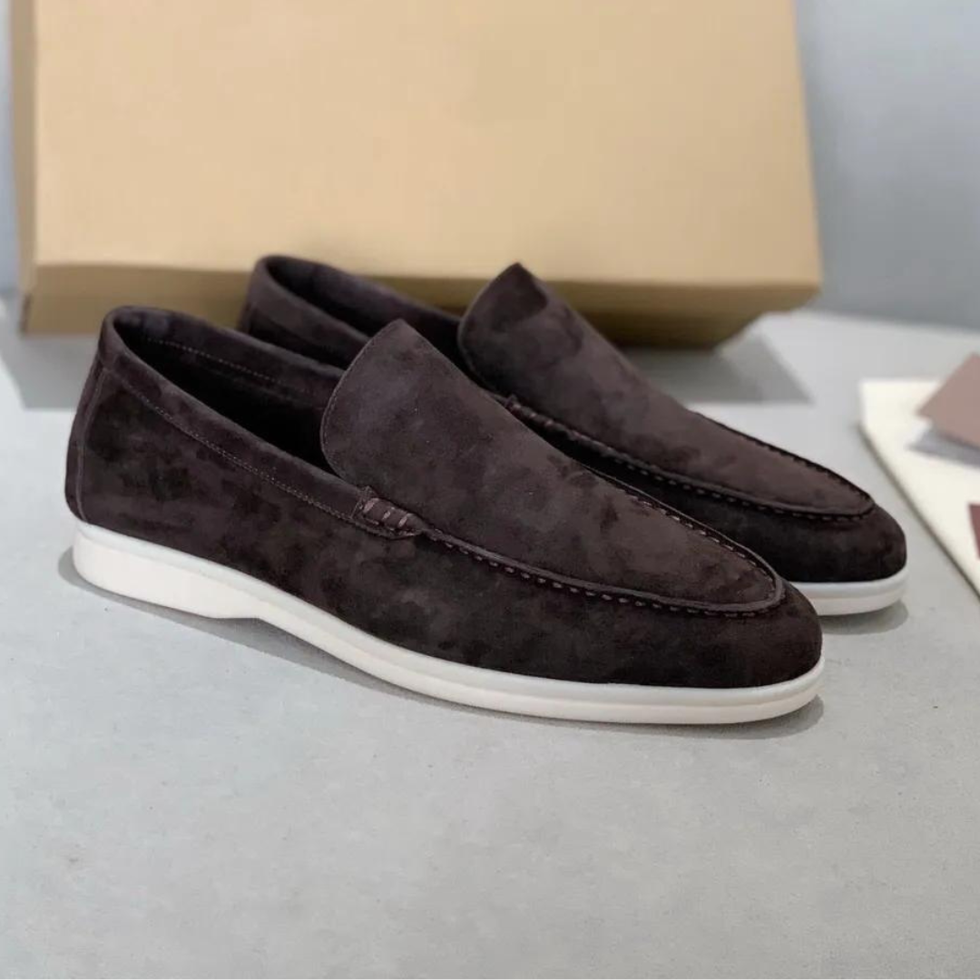 DELAUNAY | Mocassins en suède élégant