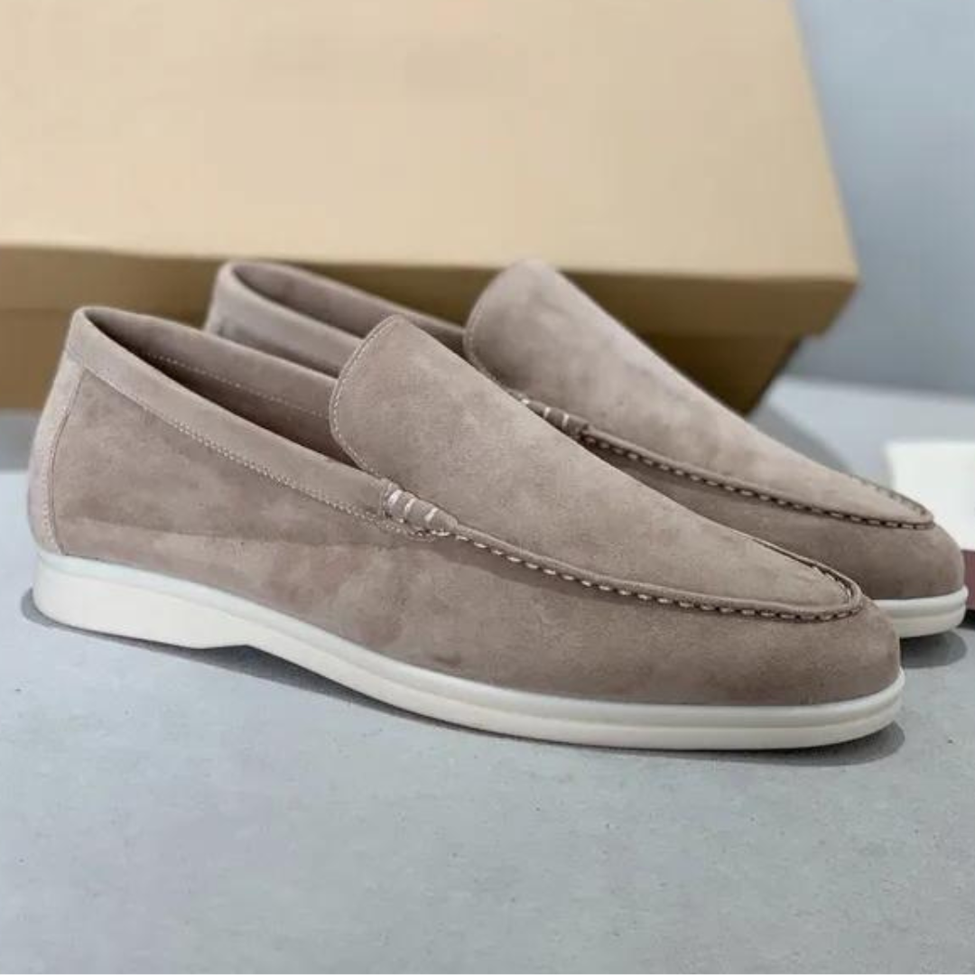 DELAUNAY | Mocassins en suède élégant