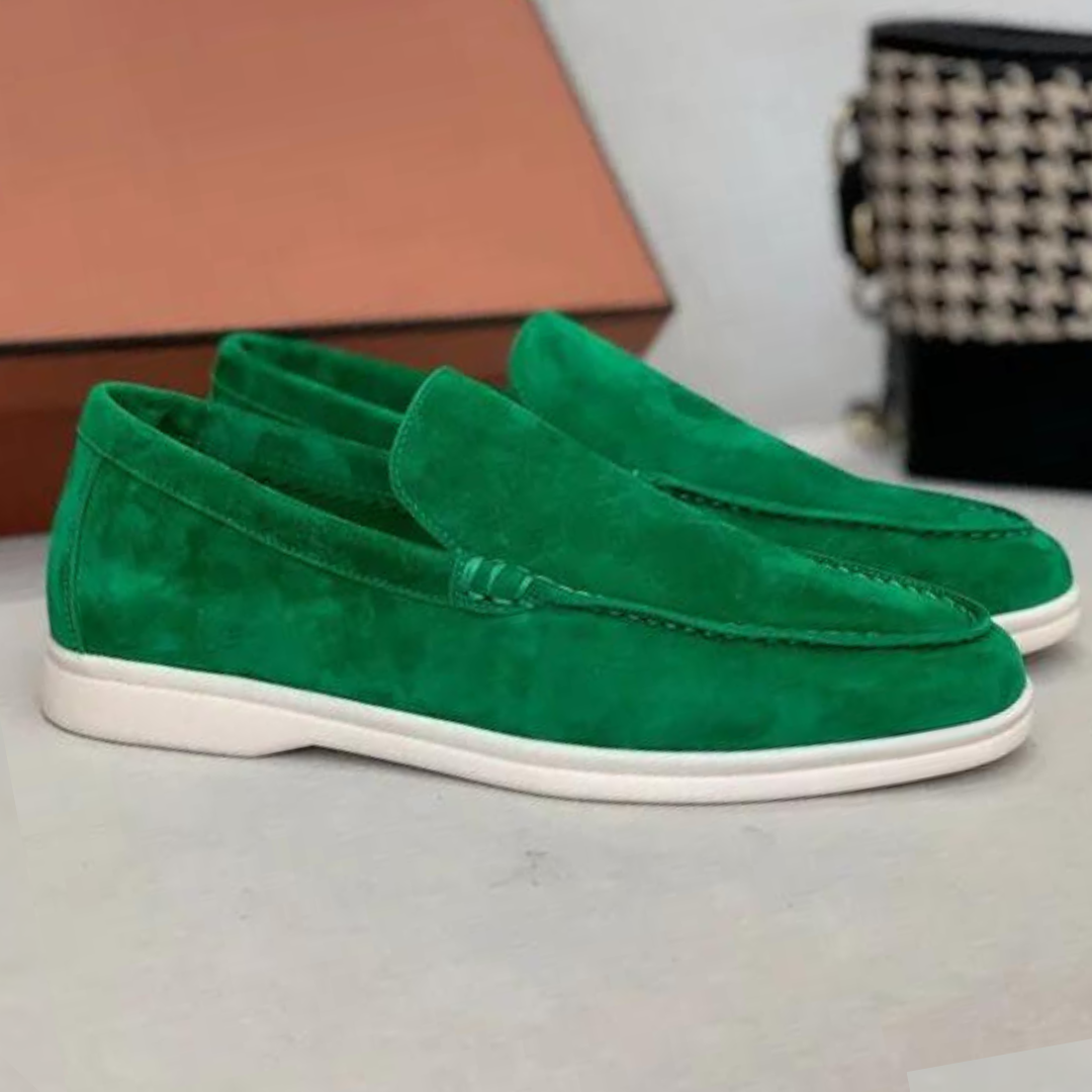 DELAUNAY | Mocassins en suède élégant