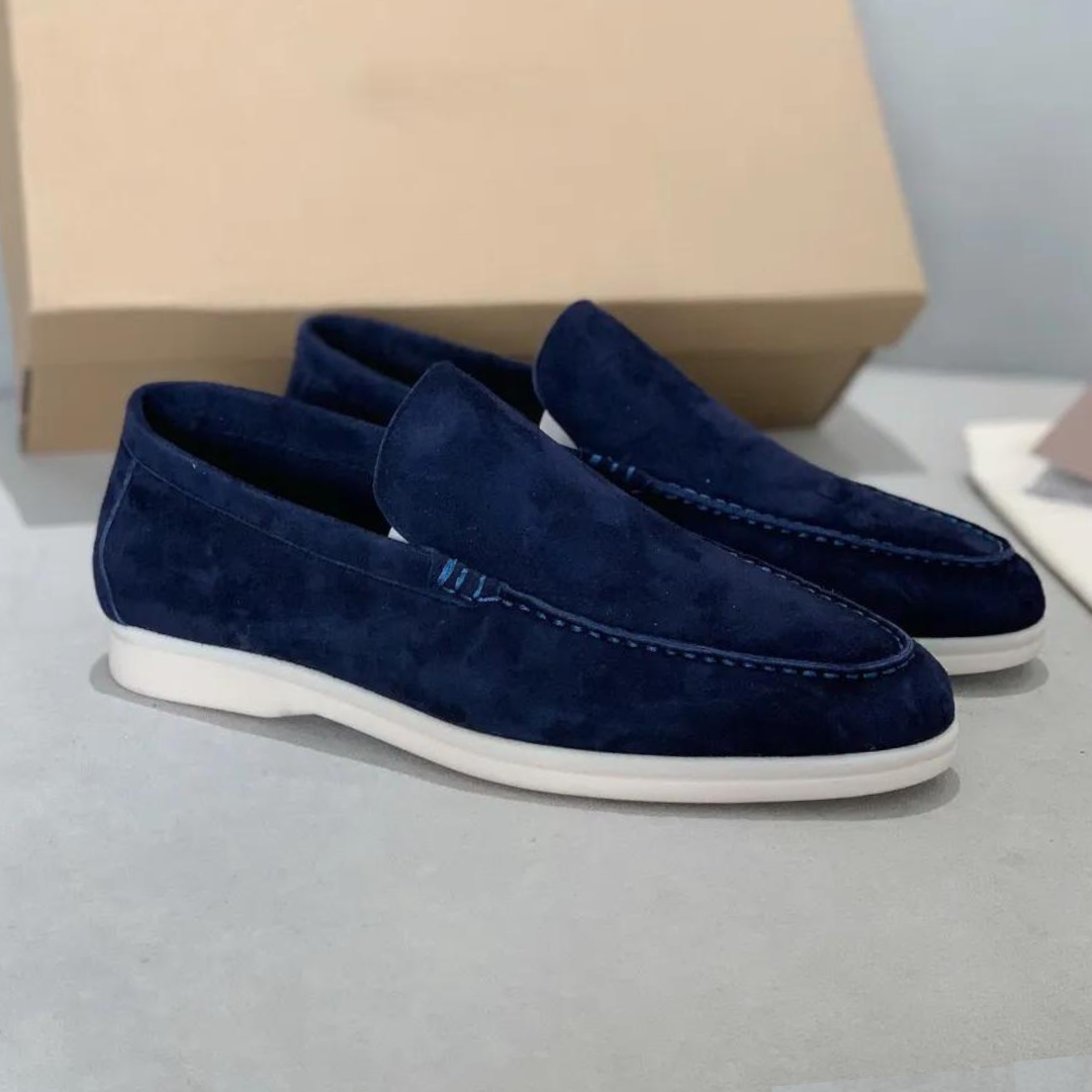 DELAUNAY | Mocassins en suède élégant