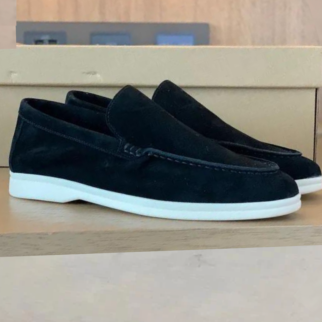 DELAUNAY | Mocassins en suède élégant