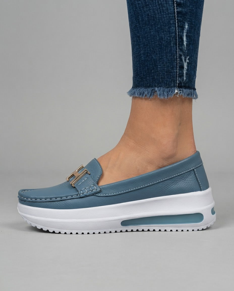 Mocassin Gaia — Plateforme avec Mors