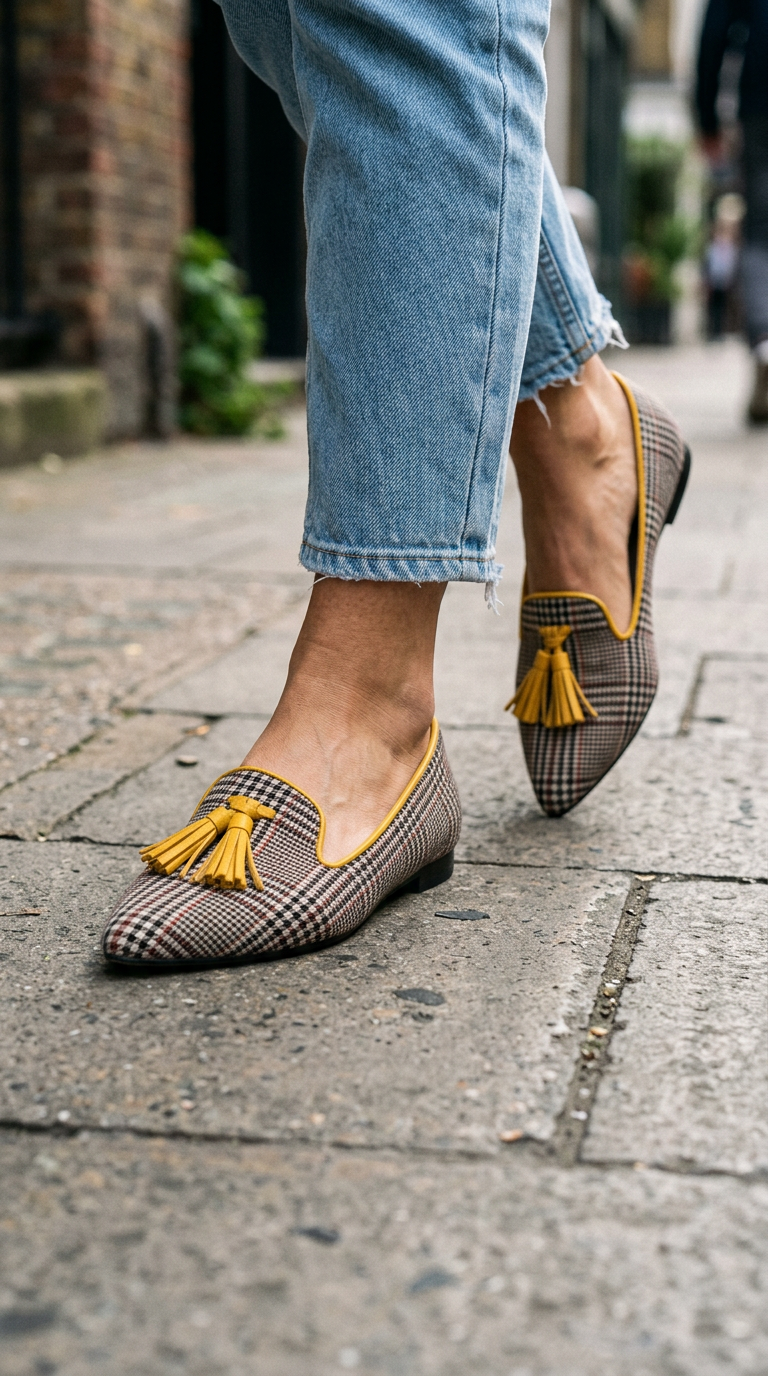 Livia | Ballerines à bout pointu et à enfiler