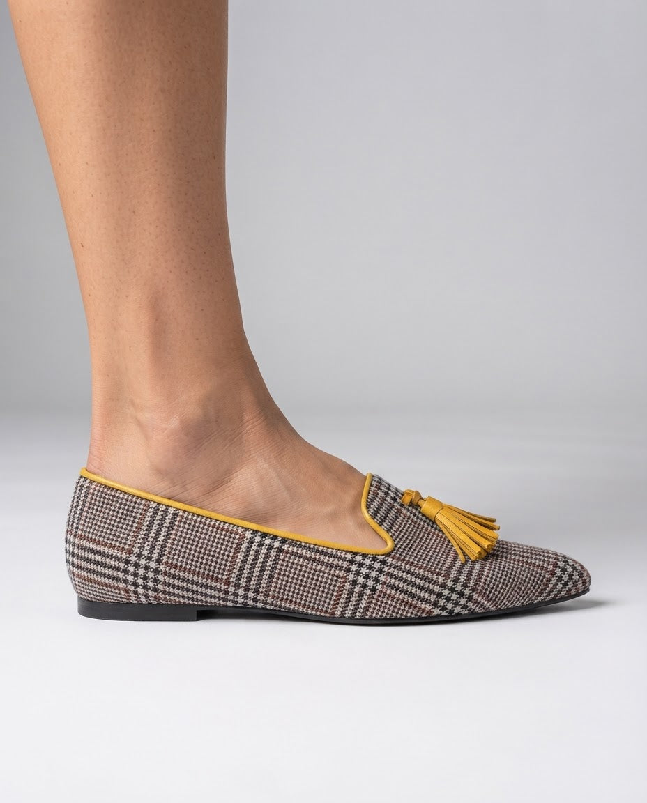 Livia | Ballerines à bout pointu et à enfiler