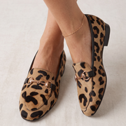 Mocassin Serena — Léopard avec Mors