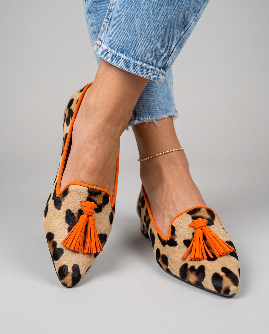 Livia | Ballerines à bout pointu et à enfiler