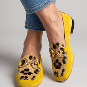 Assunta | Mocassins à Imprimé Animalier