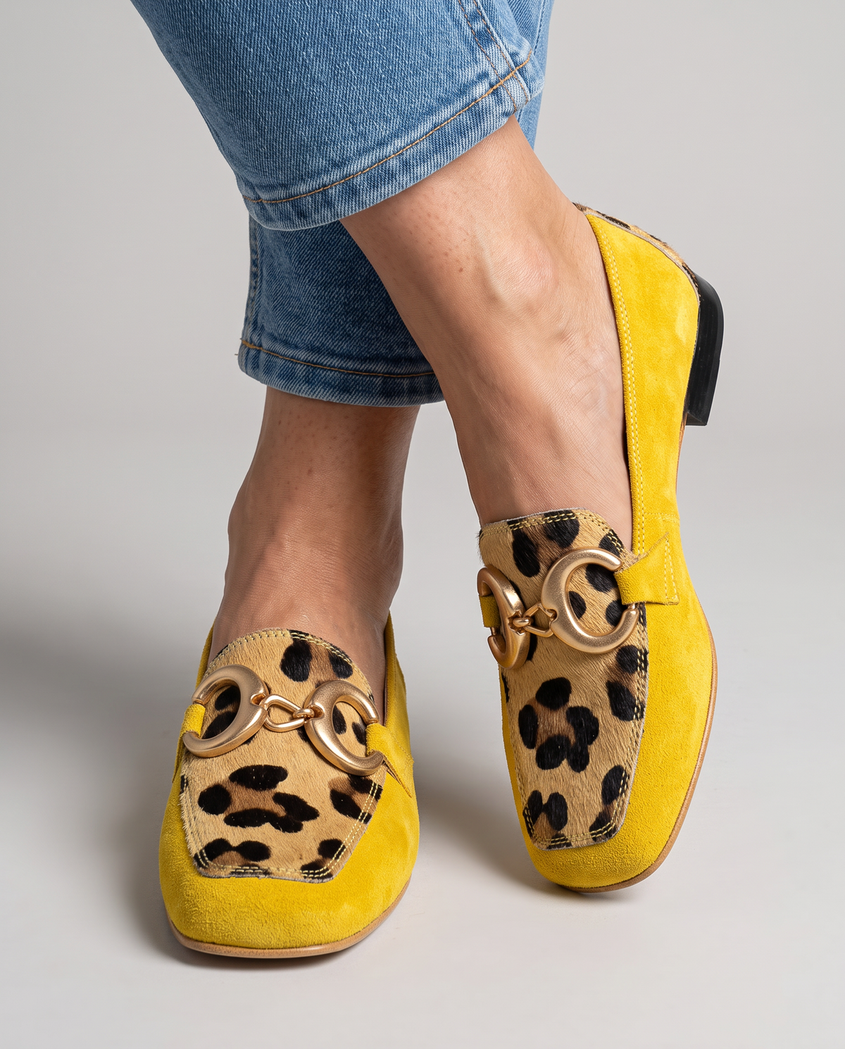 Assunta | Mocassins à Imprimé Animalier
