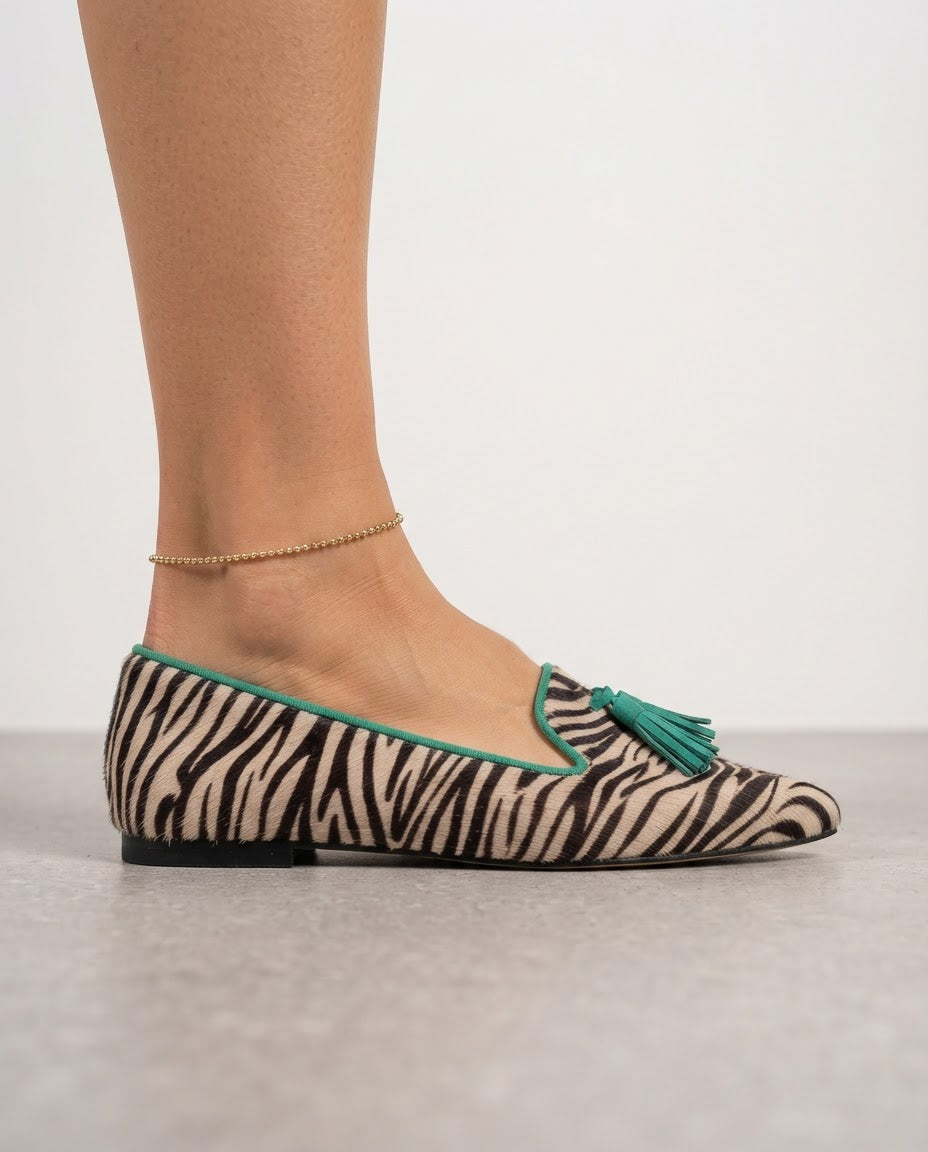 Livia | Ballerines à bout pointu et à enfiler