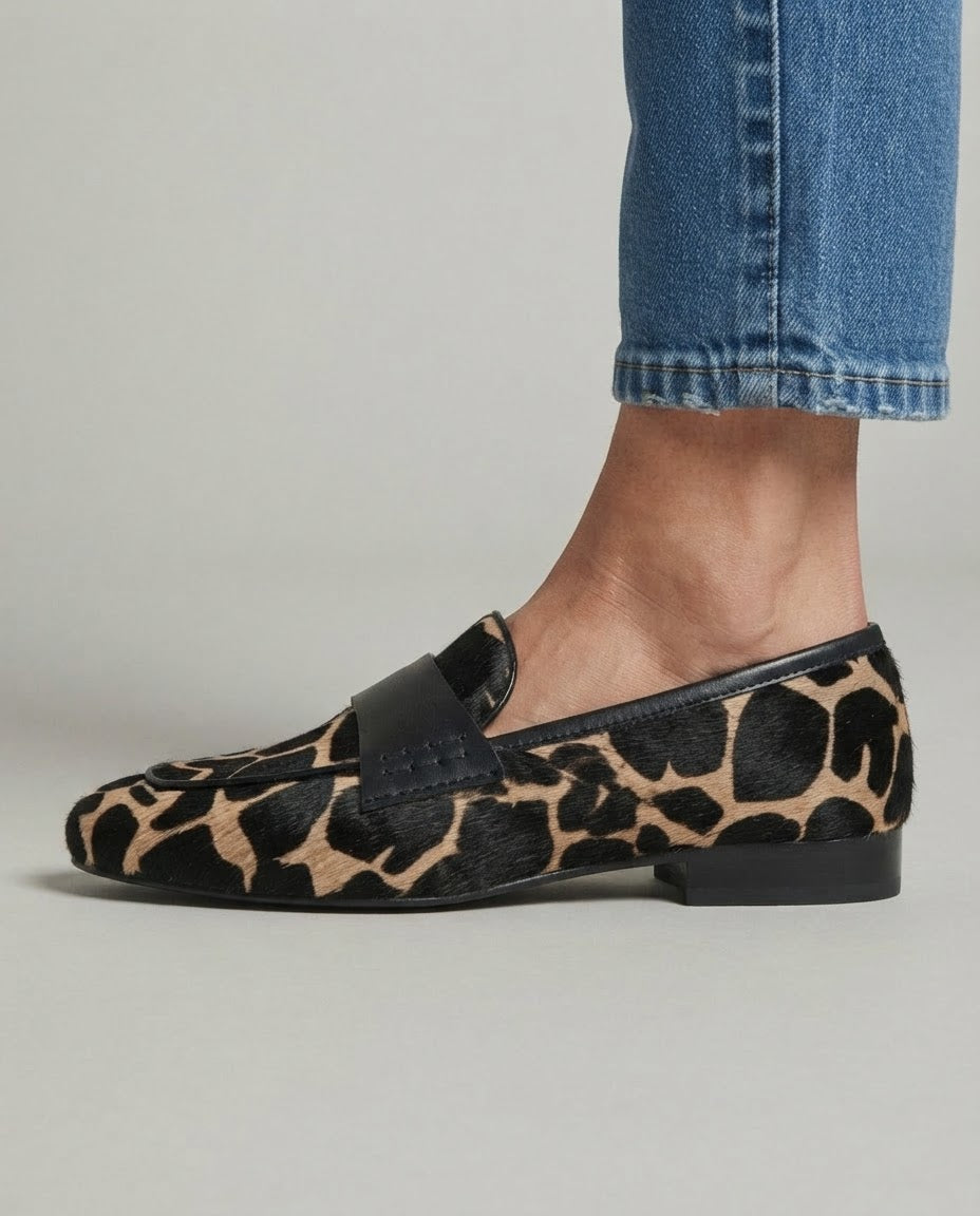 Giulia Mocassin — Girafe Abricot
