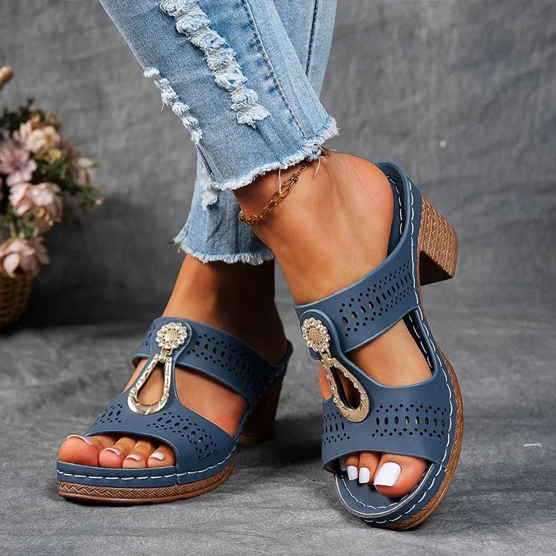 DELAUNAY | Sandales Orthopédiques Confortables Claire