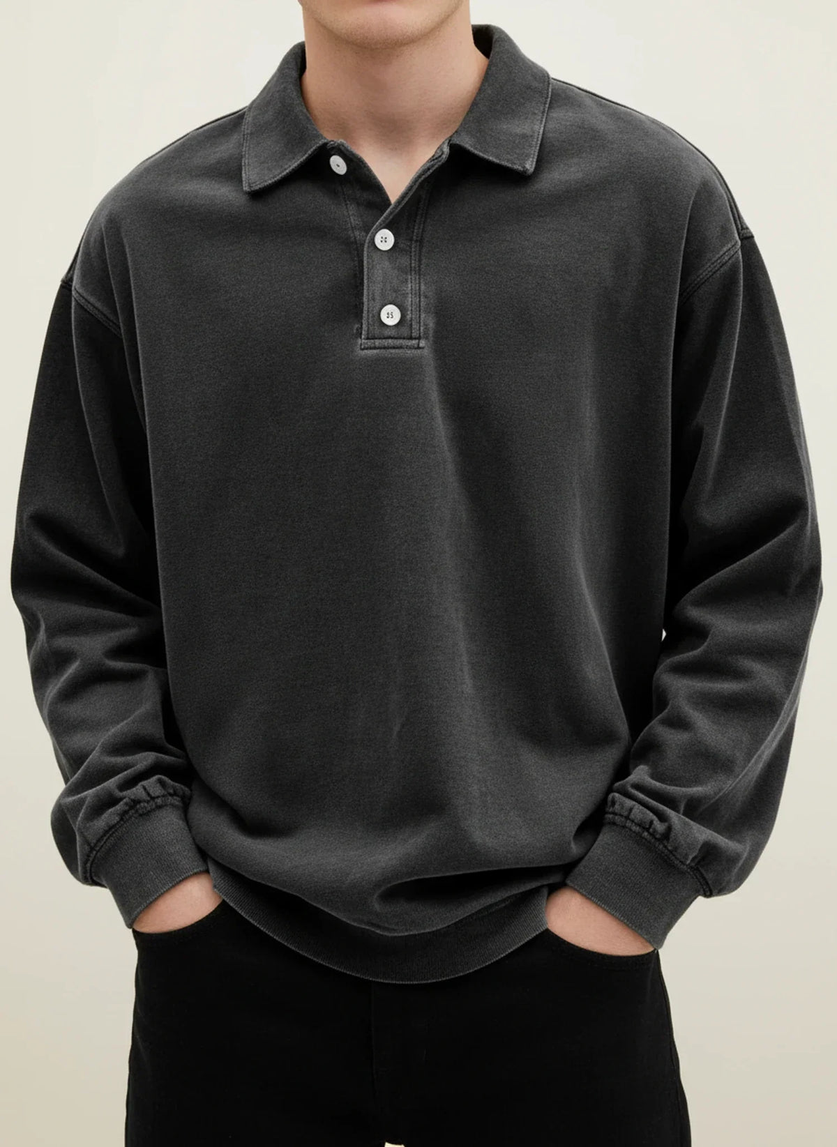 DELAUNAY | Pull Polo Héritage Moderne