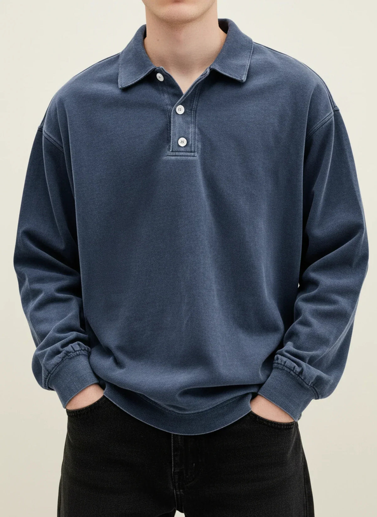 DELAUNAY | Pull Polo Héritage Moderne