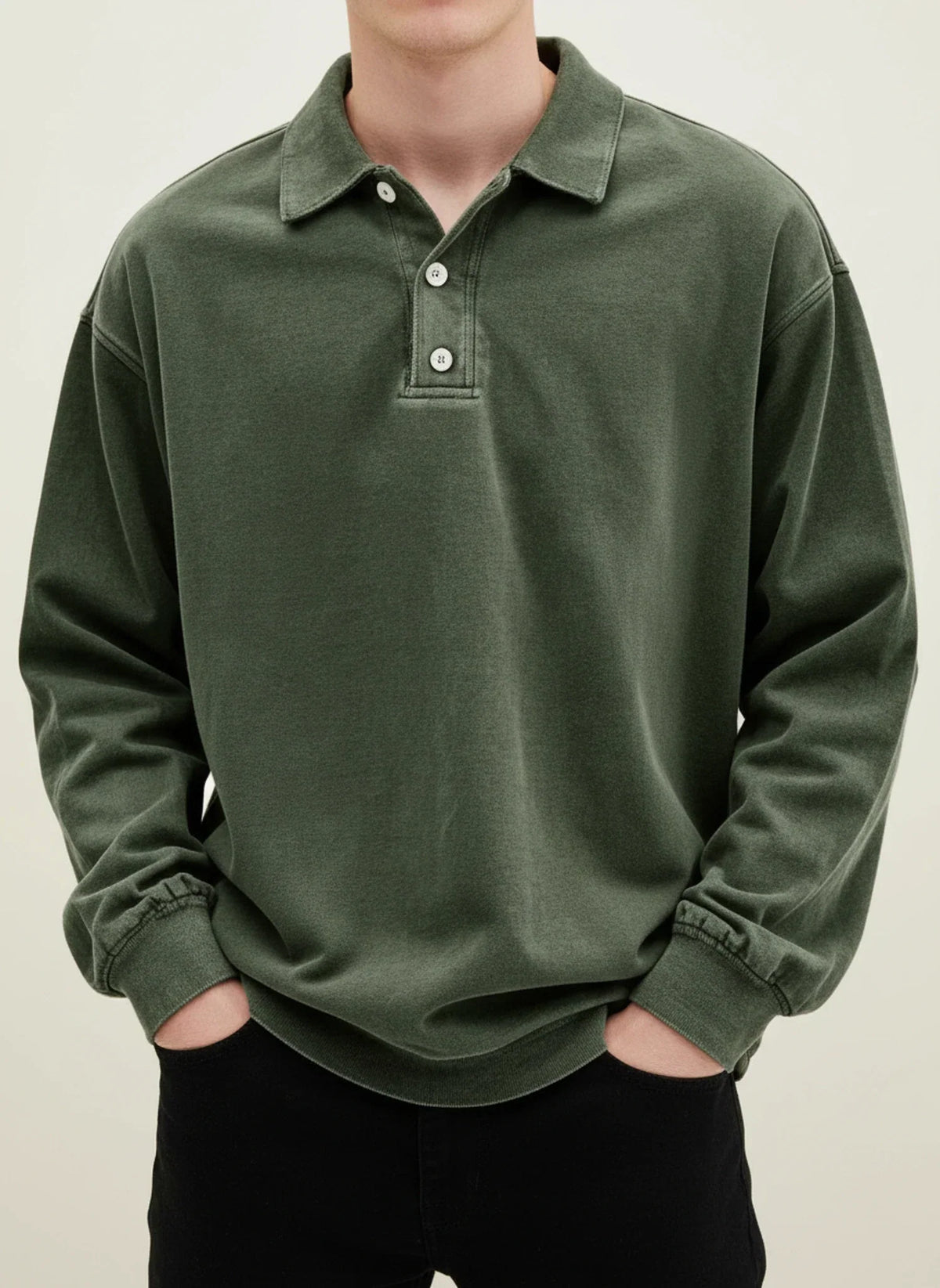 DELAUNAY | Pull Polo Héritage Moderne