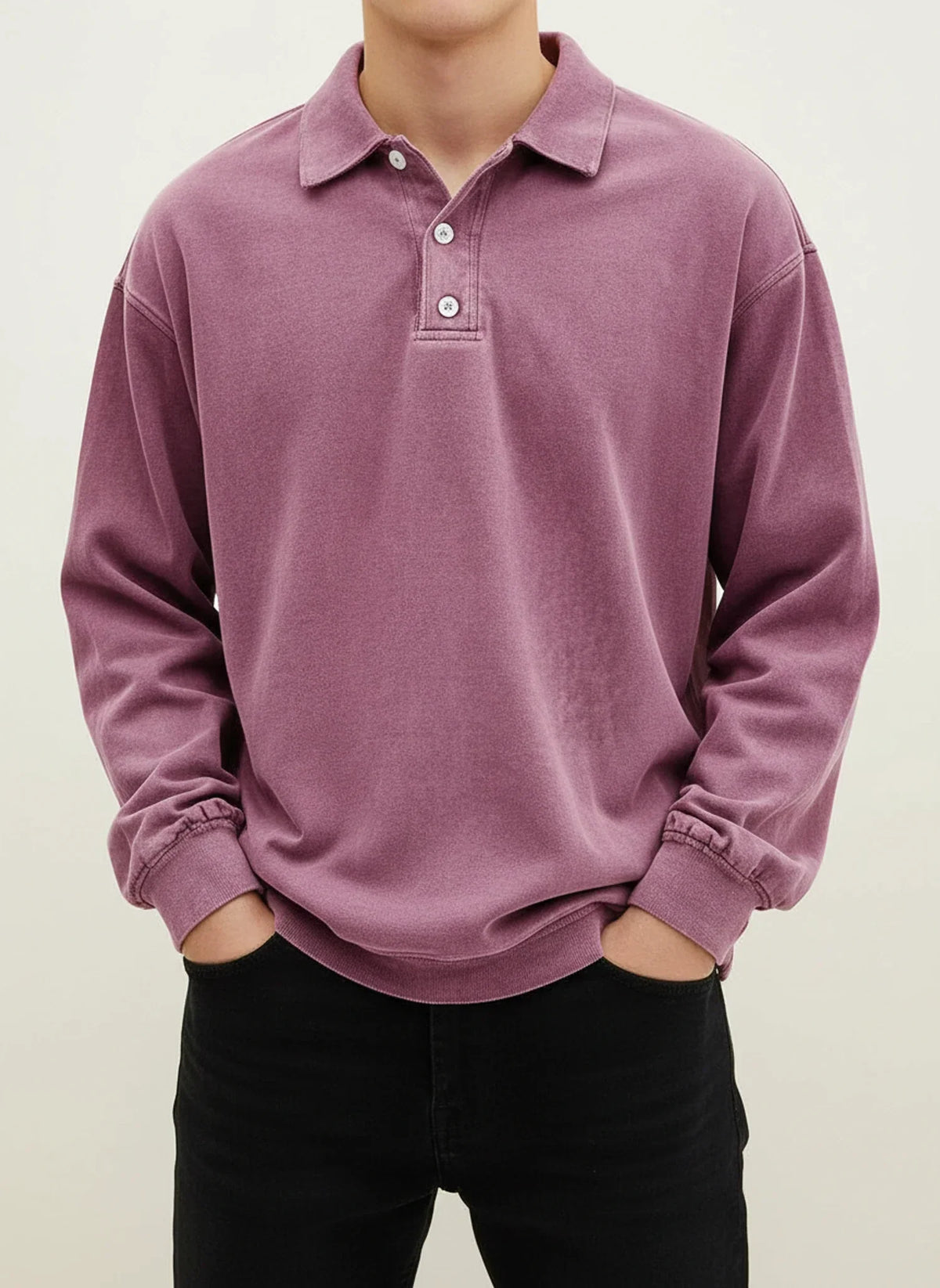 DELAUNAY | Pull Polo Héritage Moderne