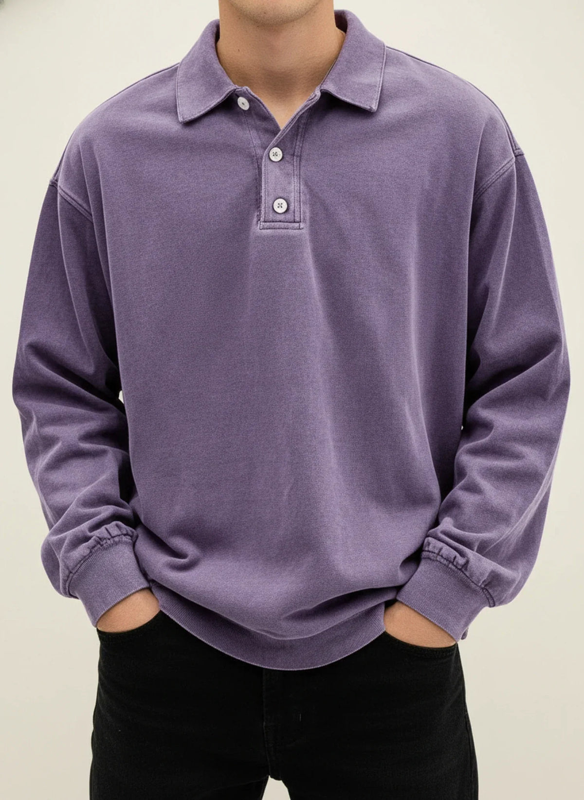 DELAUNAY | Pull Polo Héritage Moderne