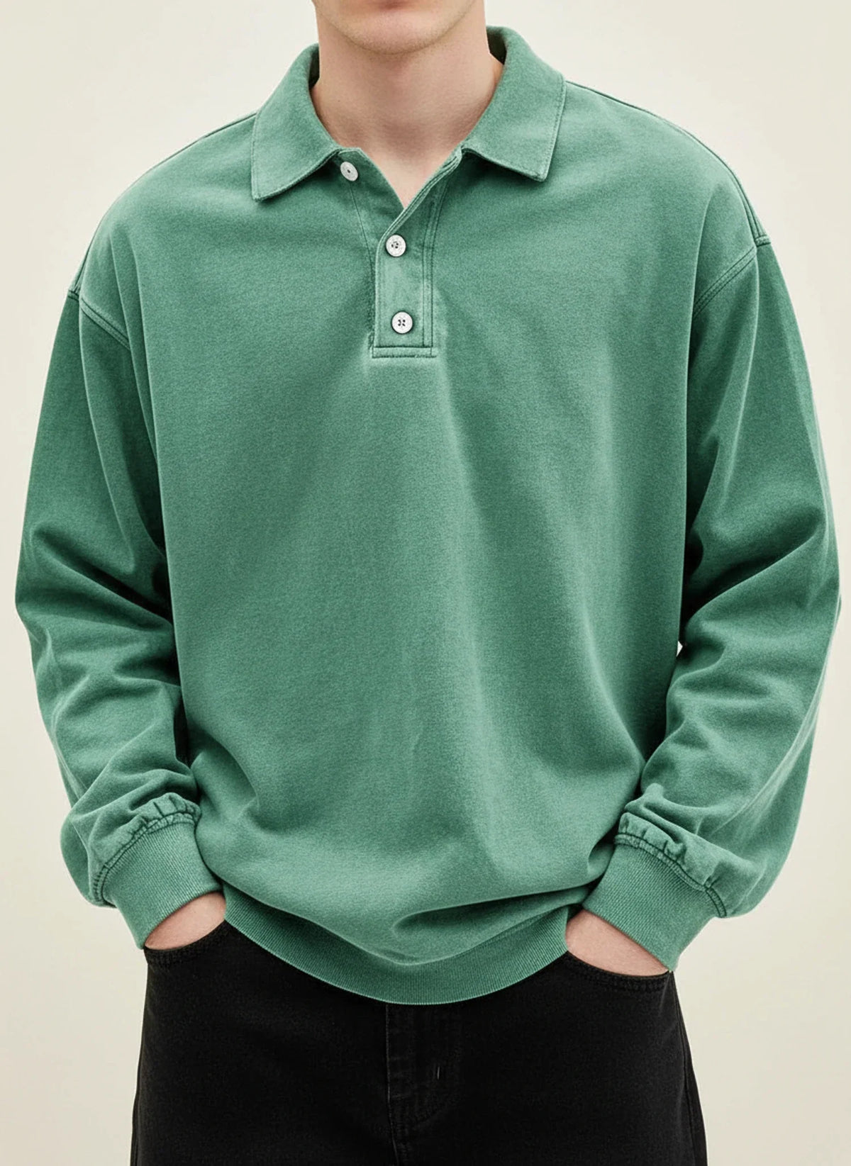 DELAUNAY | Pull Polo Héritage Moderne