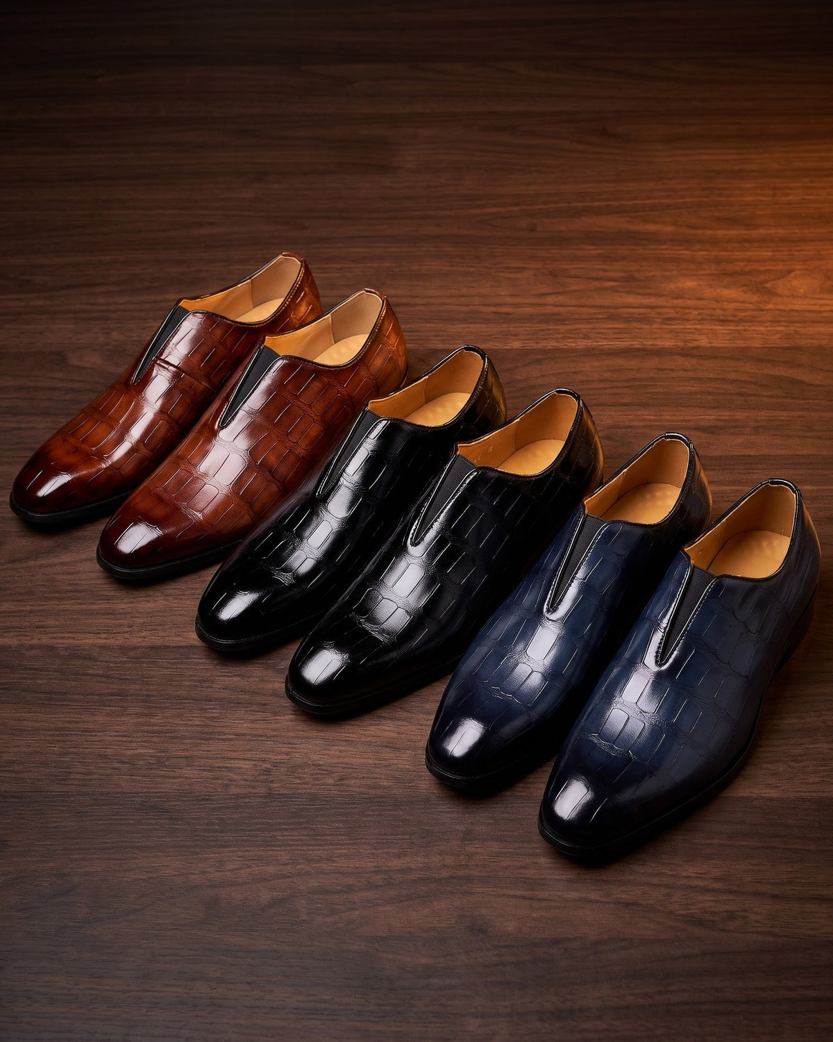 Mocassin Slip-On Lorenzo en Cuir