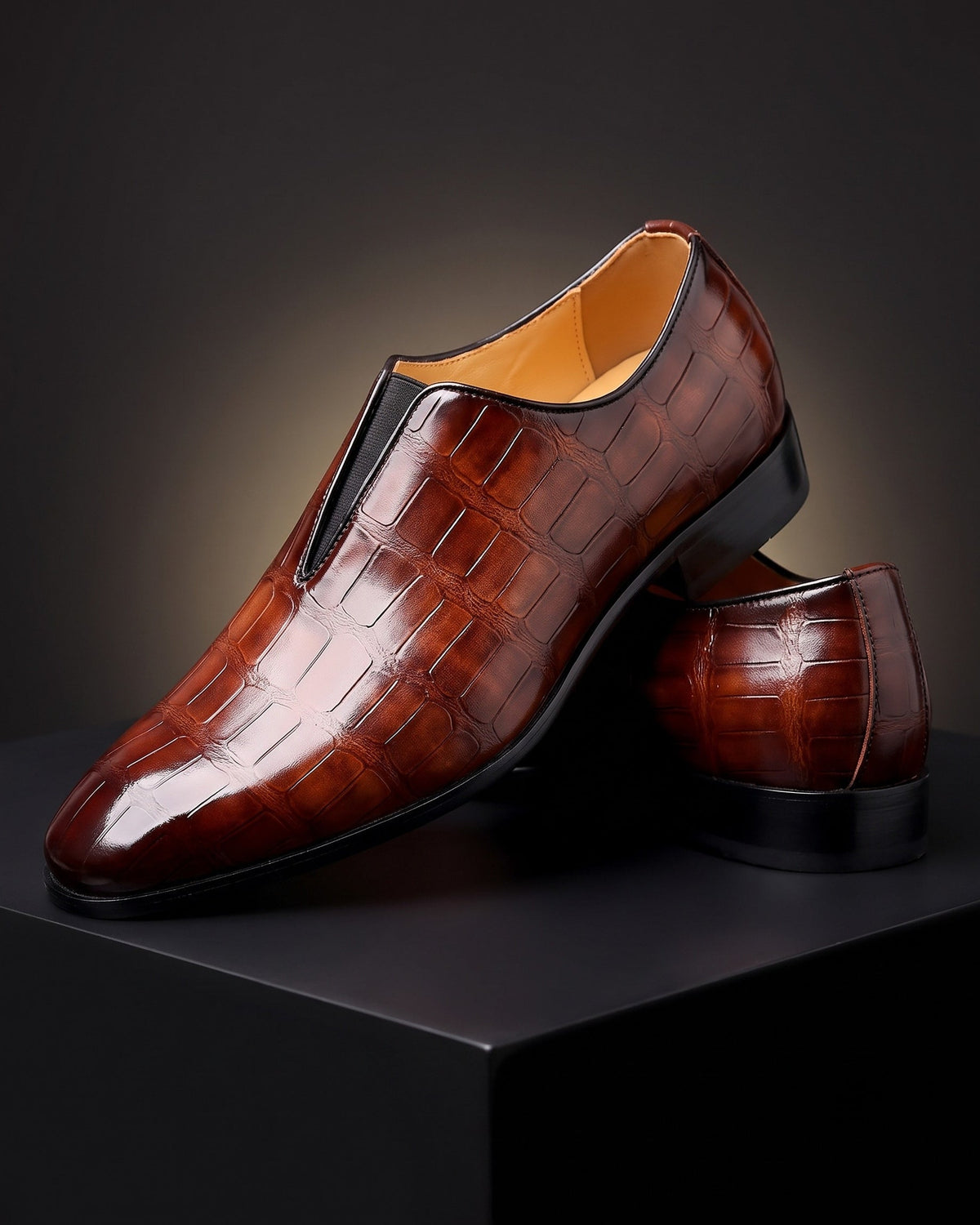 Mocassin Slip-On Lorenzo en Cuir