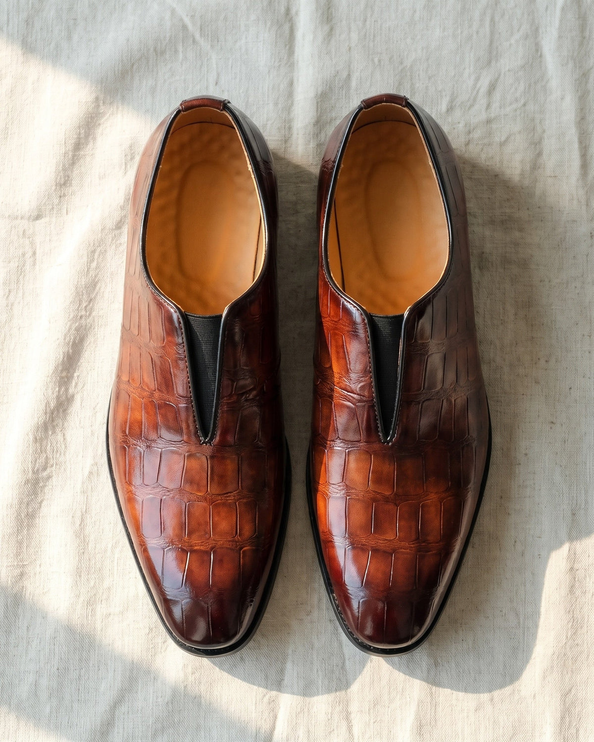 Mocassin Slip-On Lorenzo en Cuir