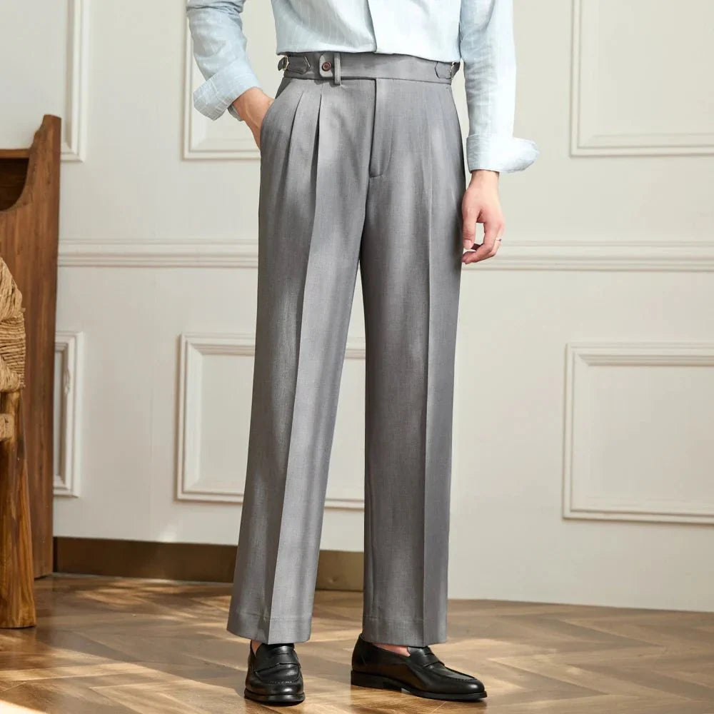 DELAUNAY | Pantalon fluide taille haute élégant