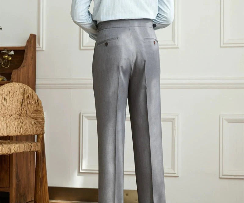 DELAUNAY | Pantalon fluide taille haute élégant
