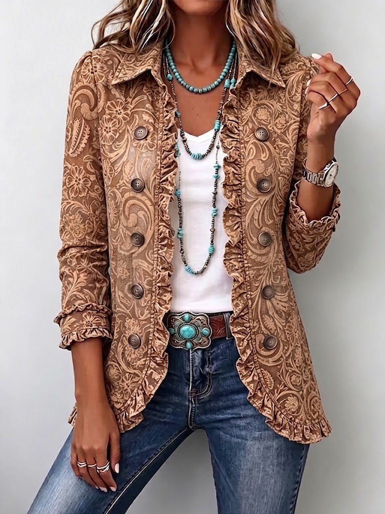 Concepción | Ruffled Jacket