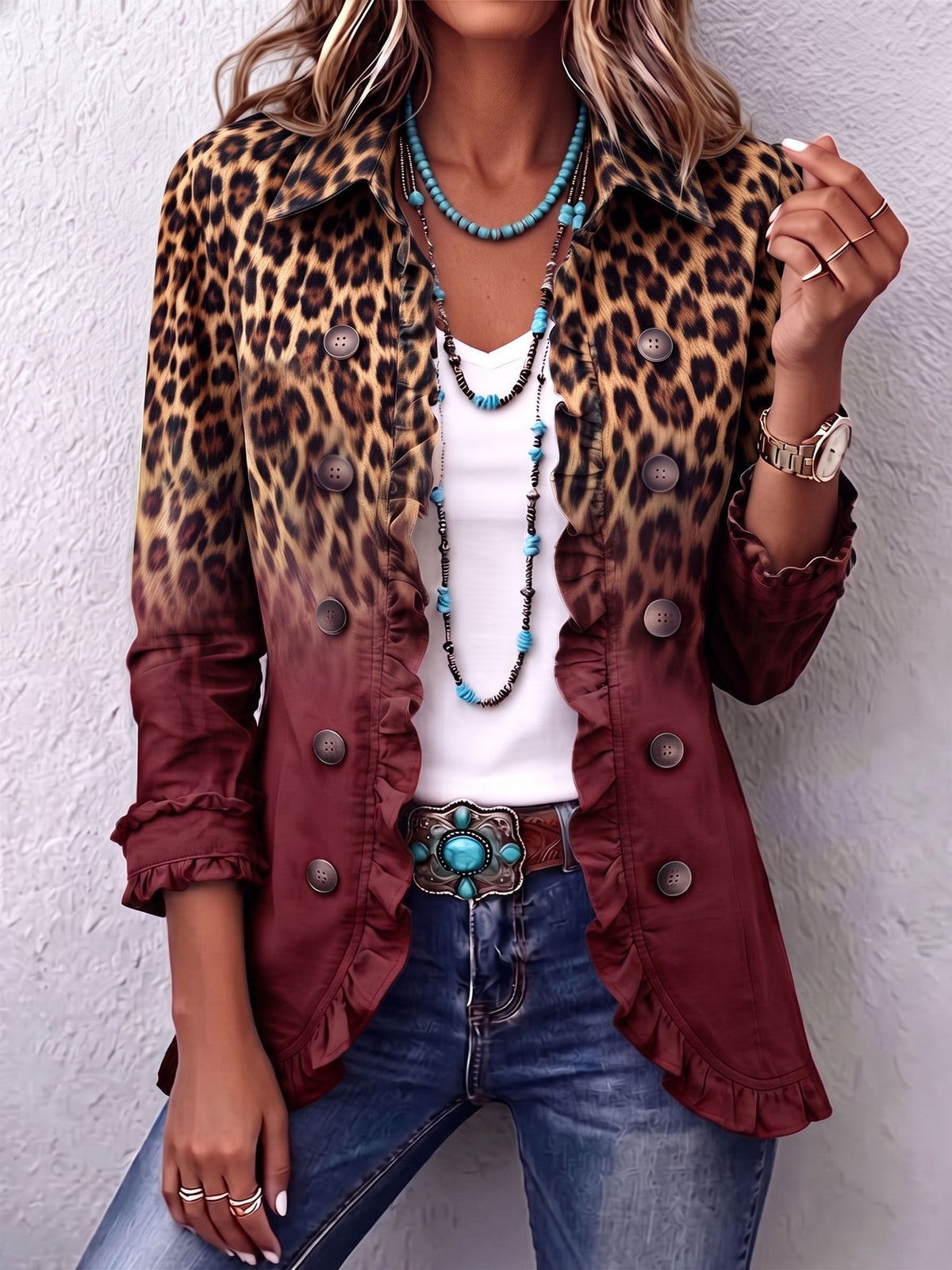 Mercedes | Ruffled Jacket
