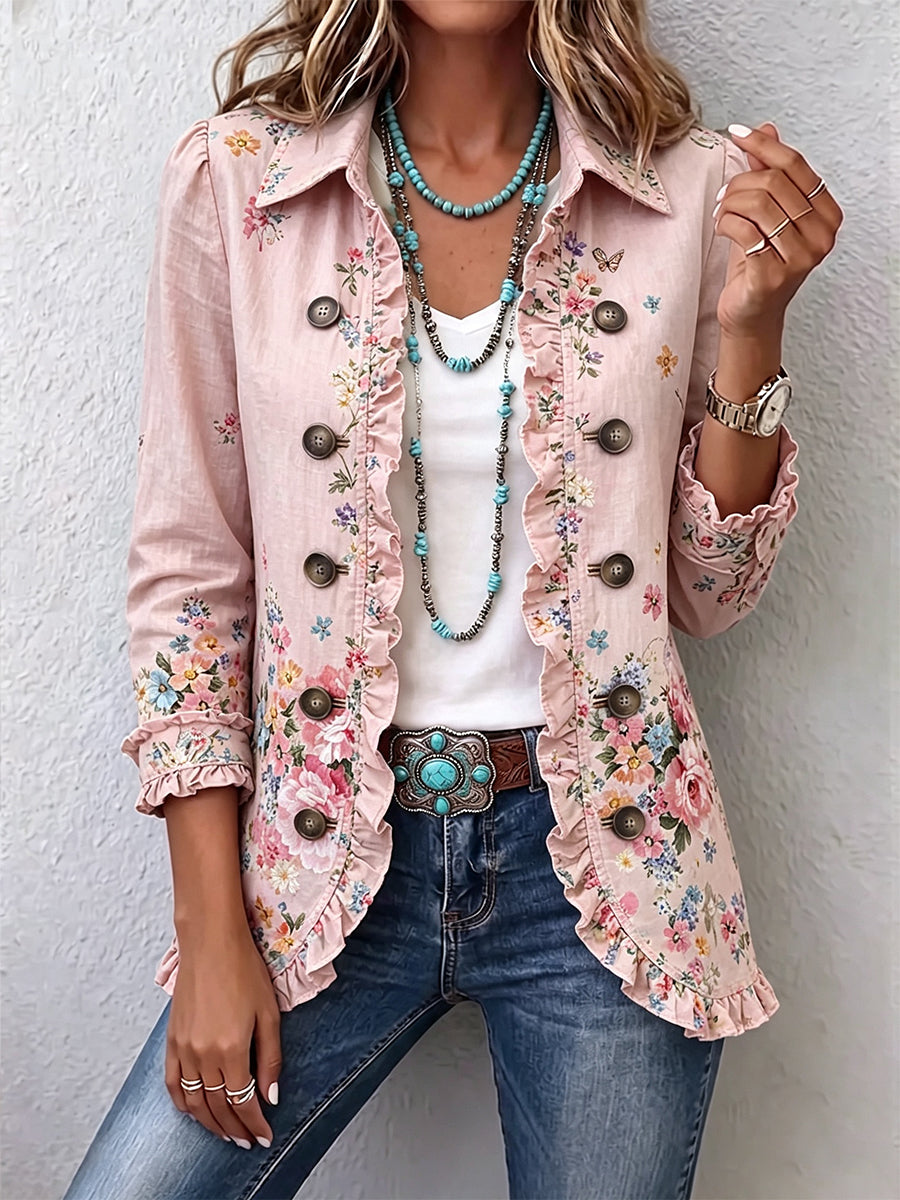 Araceli | Ruffled Jacket