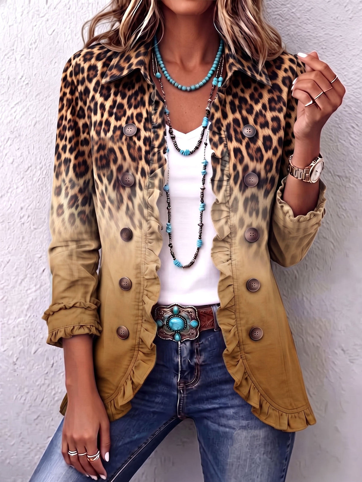 Mercedes | Ruffled Jacket