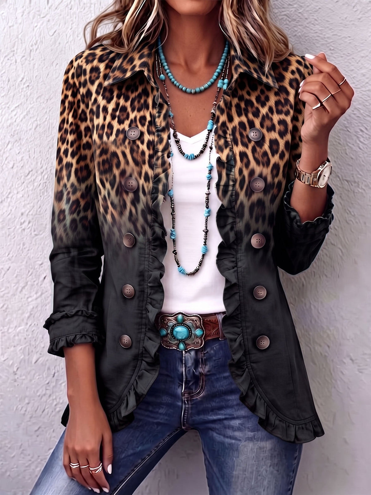 Sabina | Ruffled Jacket
