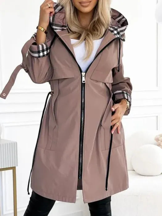Orietta | Veste zip imperméable et coupe-vent