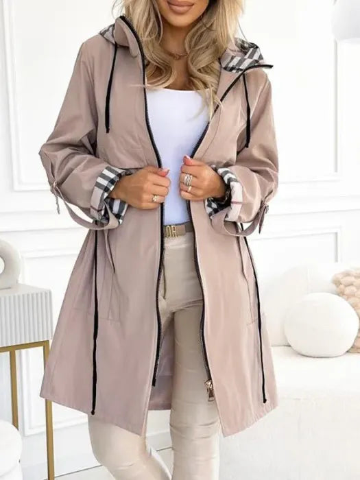 Orietta | Veste zip imperméable et coupe-vent