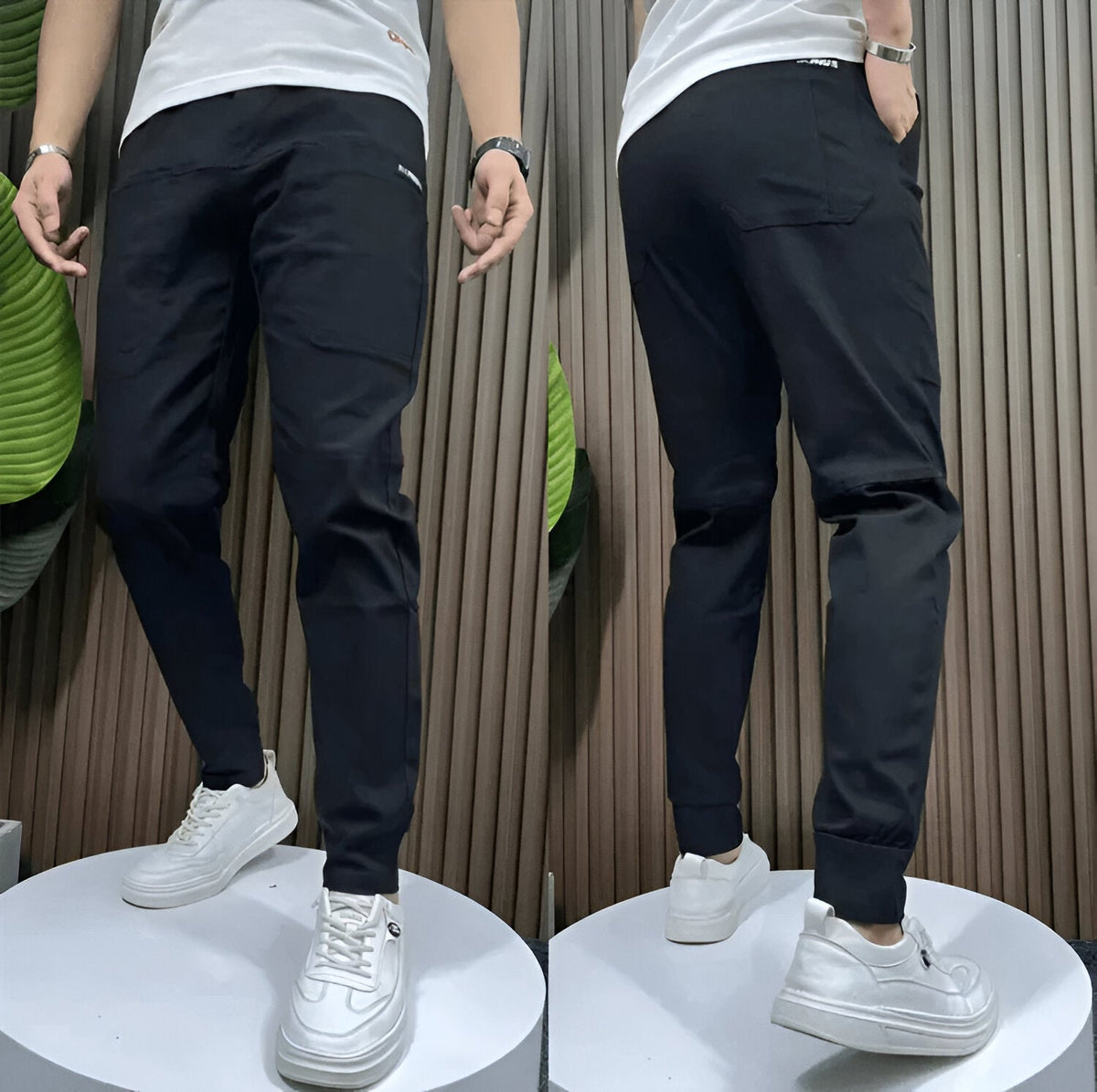 DELAUNAY | Pantalon cargo extensible