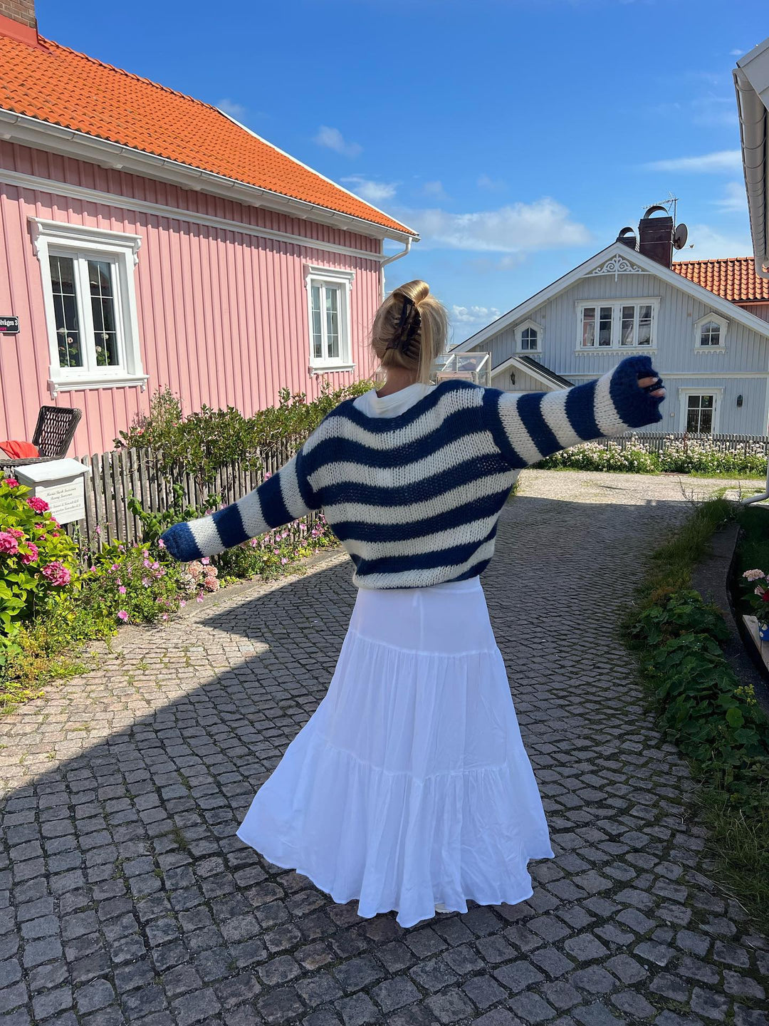Delaunay | PULL OVERSIZE EN TRICOT RAYÉ
