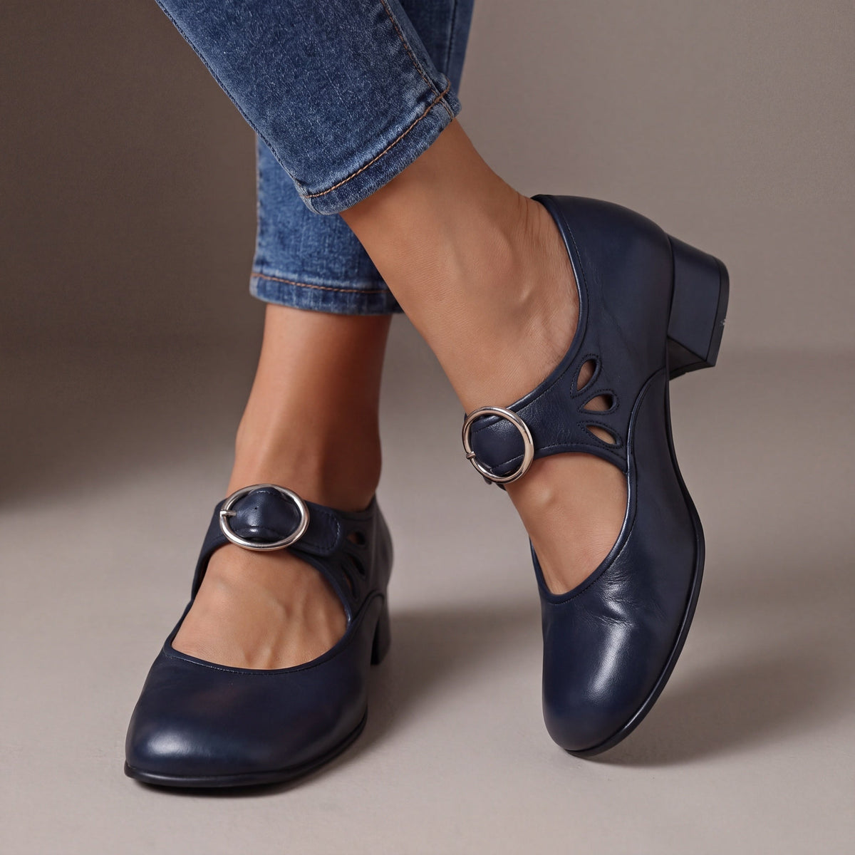 DELAUNAY | Babies en Cuir Souple Nathalie