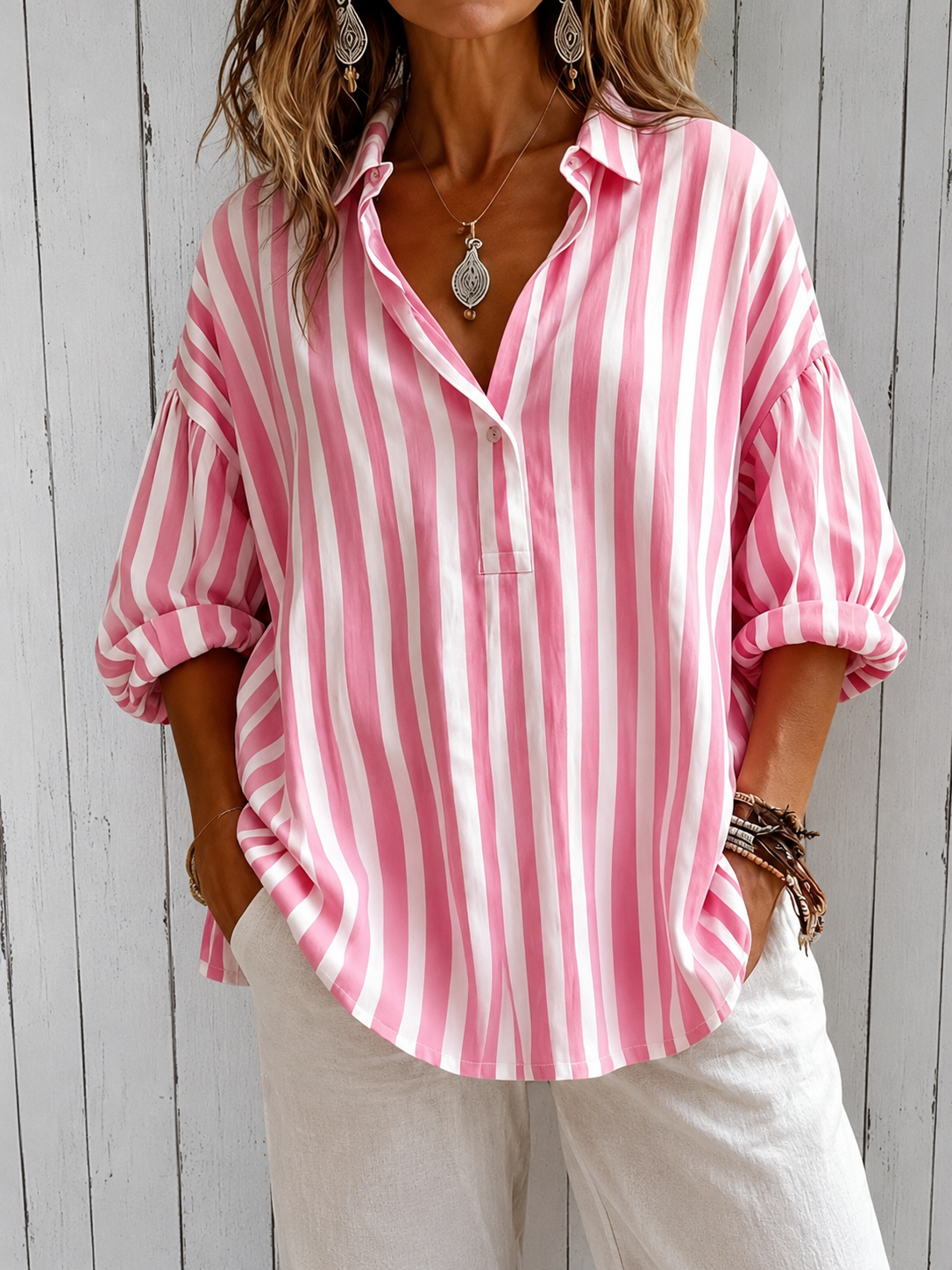 DELAUNAY | Blouse Raffinée à Volants Martine
