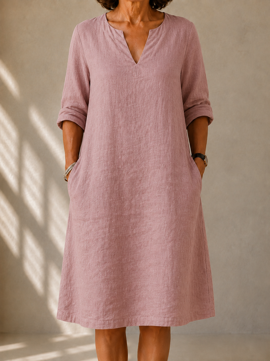 DELAUNAY | Robe Fluide Coupe Trapèze Martine