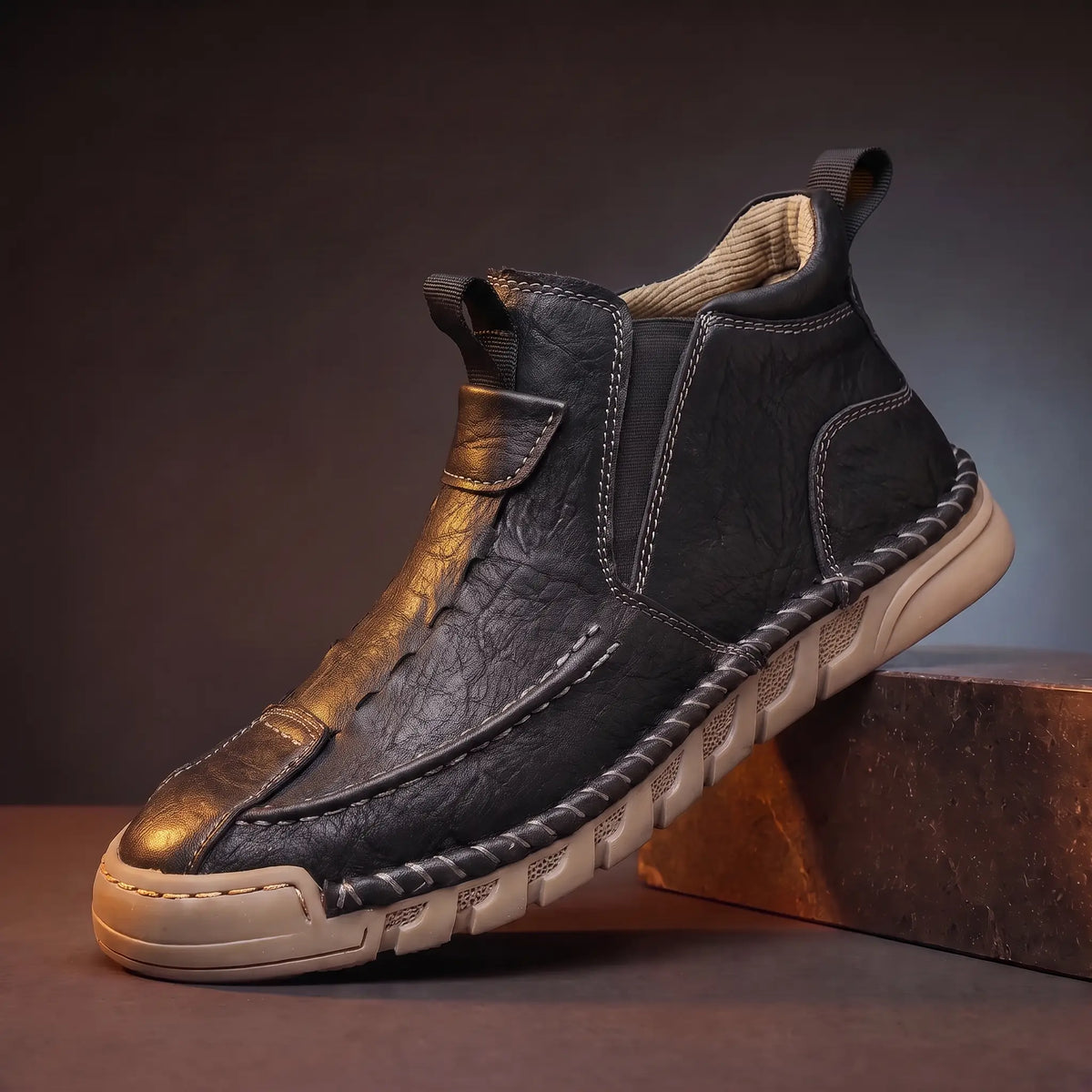 Bottines Saddle Seam