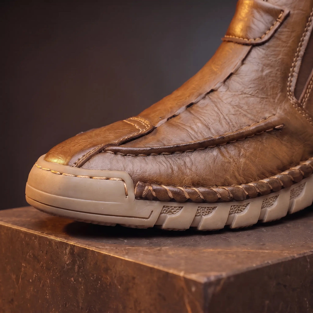 Bottines Saddle Seam