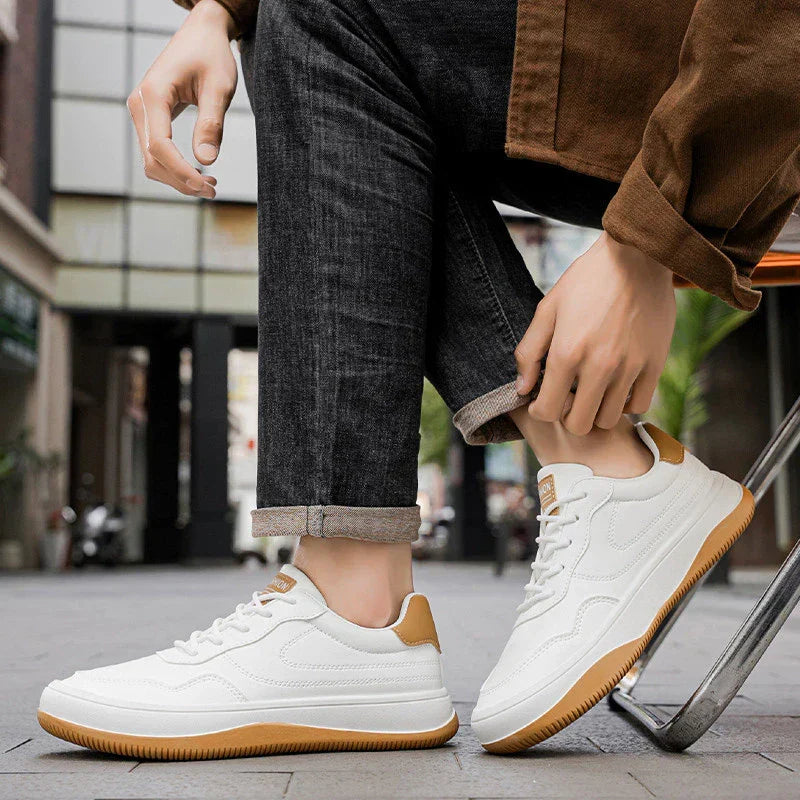 DELAUNAY | Baskets en Cuir Véritable