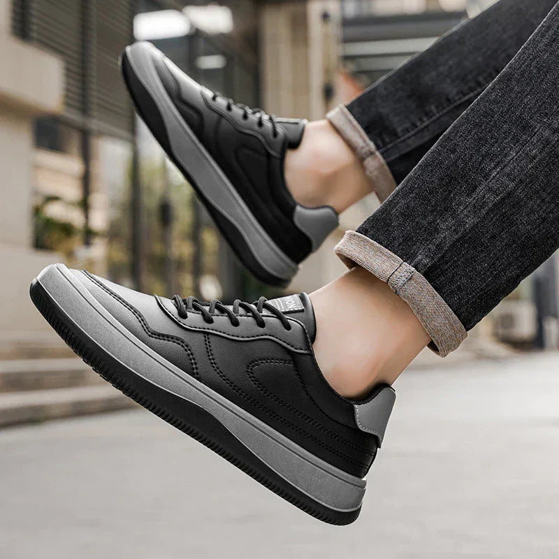 DELAUNAY | Baskets en Cuir Véritable